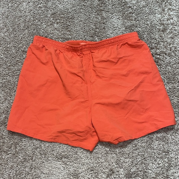 Patagonia NWT ORANGE/ CORAL SHORTS NEVER WORN women’s size large - Picture 7 of 7